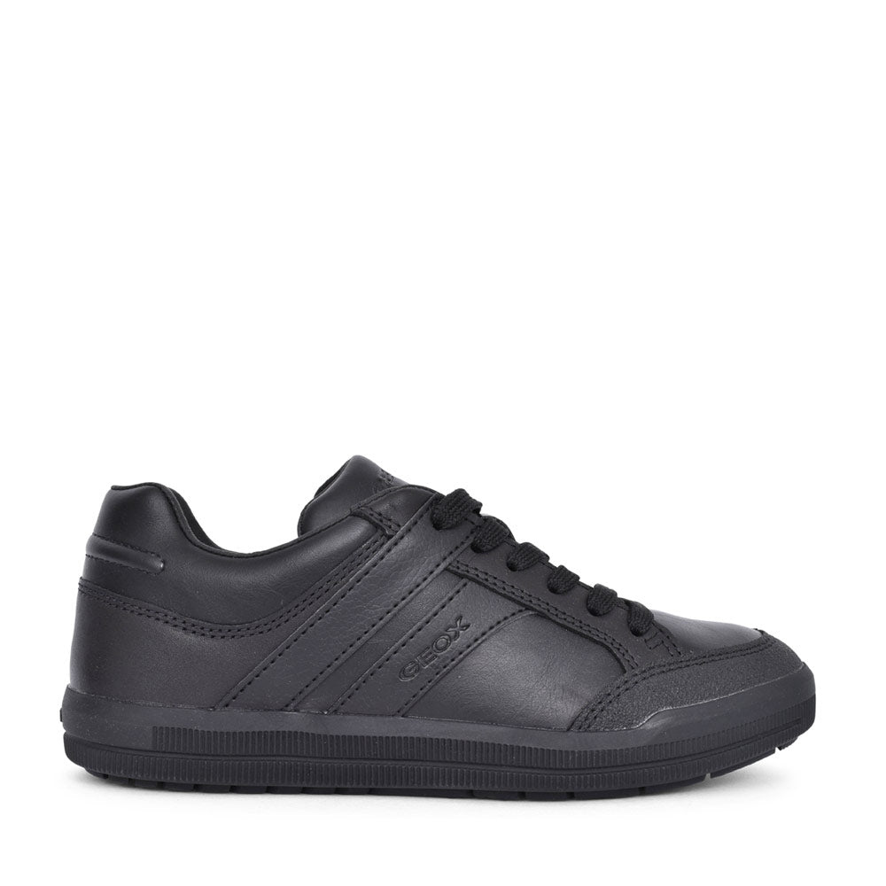 Boys J844ad Arzach Laced Shoe In Blk Leather