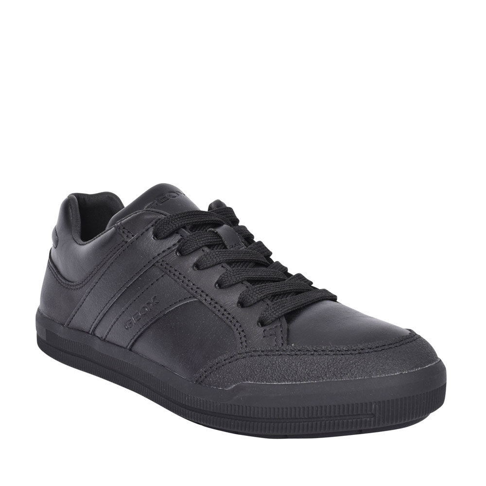 Boys J844ad Arzach Laced Shoe In Blk Leather