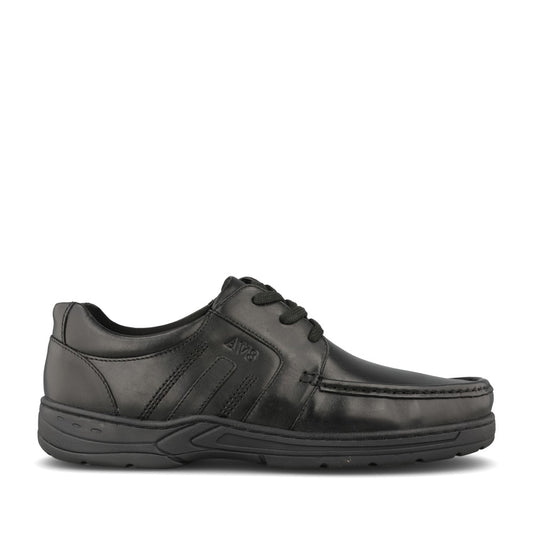 Dubarry Boys Kori Laced Shoe in Black Leather