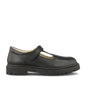 Froddo Girls G3140198 Girls T-Bar in Black Leather