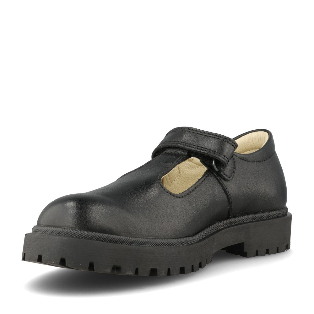 Froddo Girls G3140198 Girls T-Bar in Black Leather