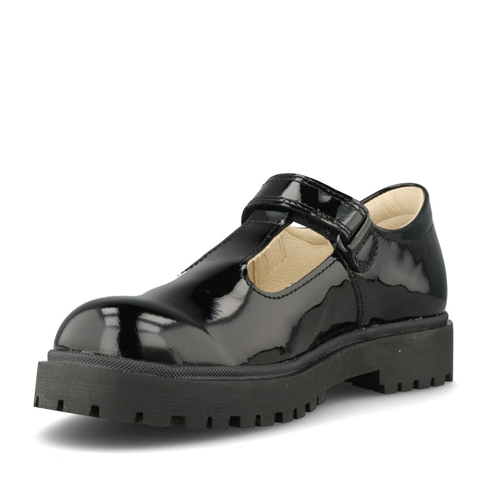 Froddo Girls G3140198-1 Lea Girls T-Bar in Black Patent