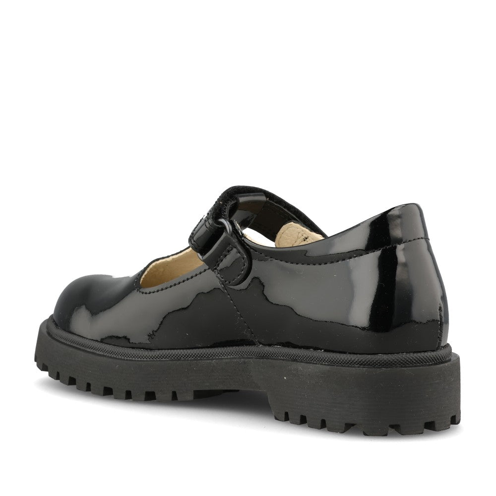 Froddo Girls G3140198-1 Lea Girls T-Bar in Black Patent