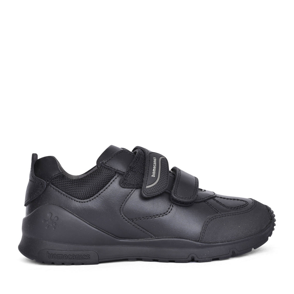 Boys 211103 Colegial Shoe In Blk Leather