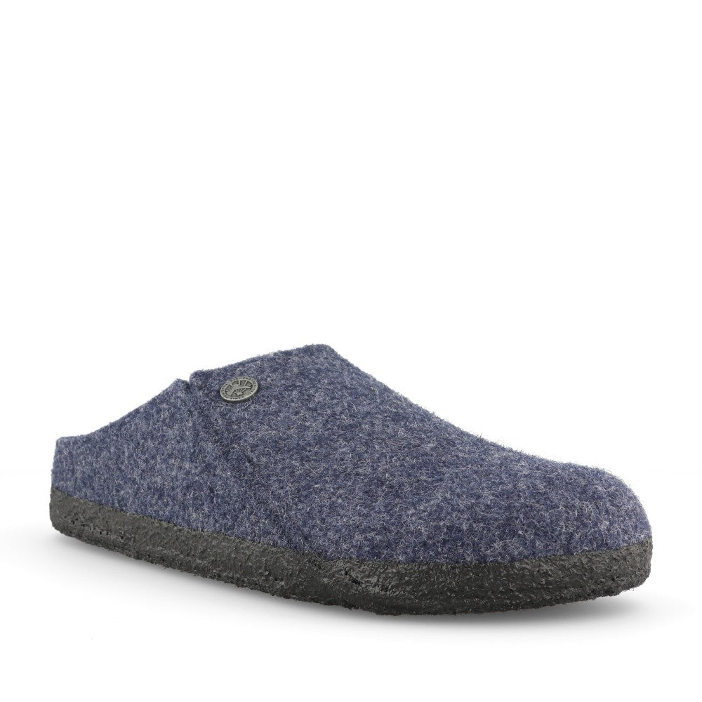 Ladies 1017523 Zermatt Felt Slipper In Blue