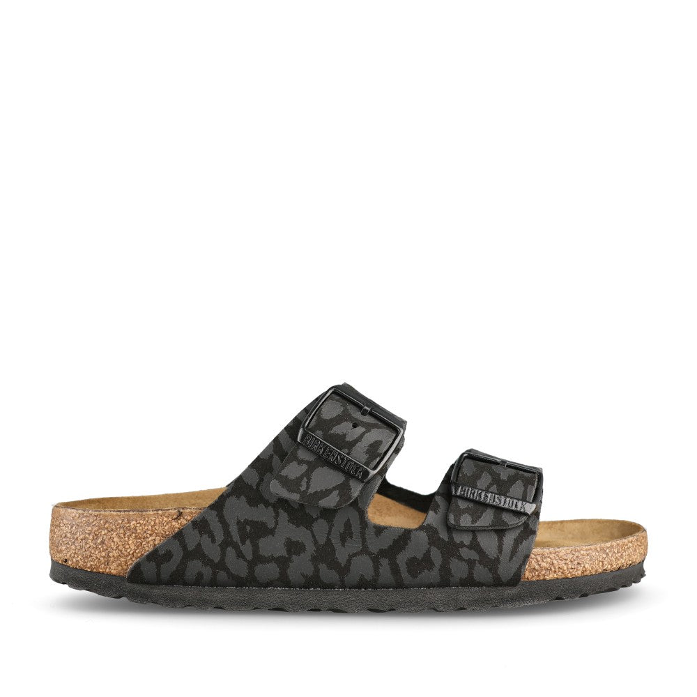 Ladies 1031605 Naples Wrapped Suede Moccasin In Leopard