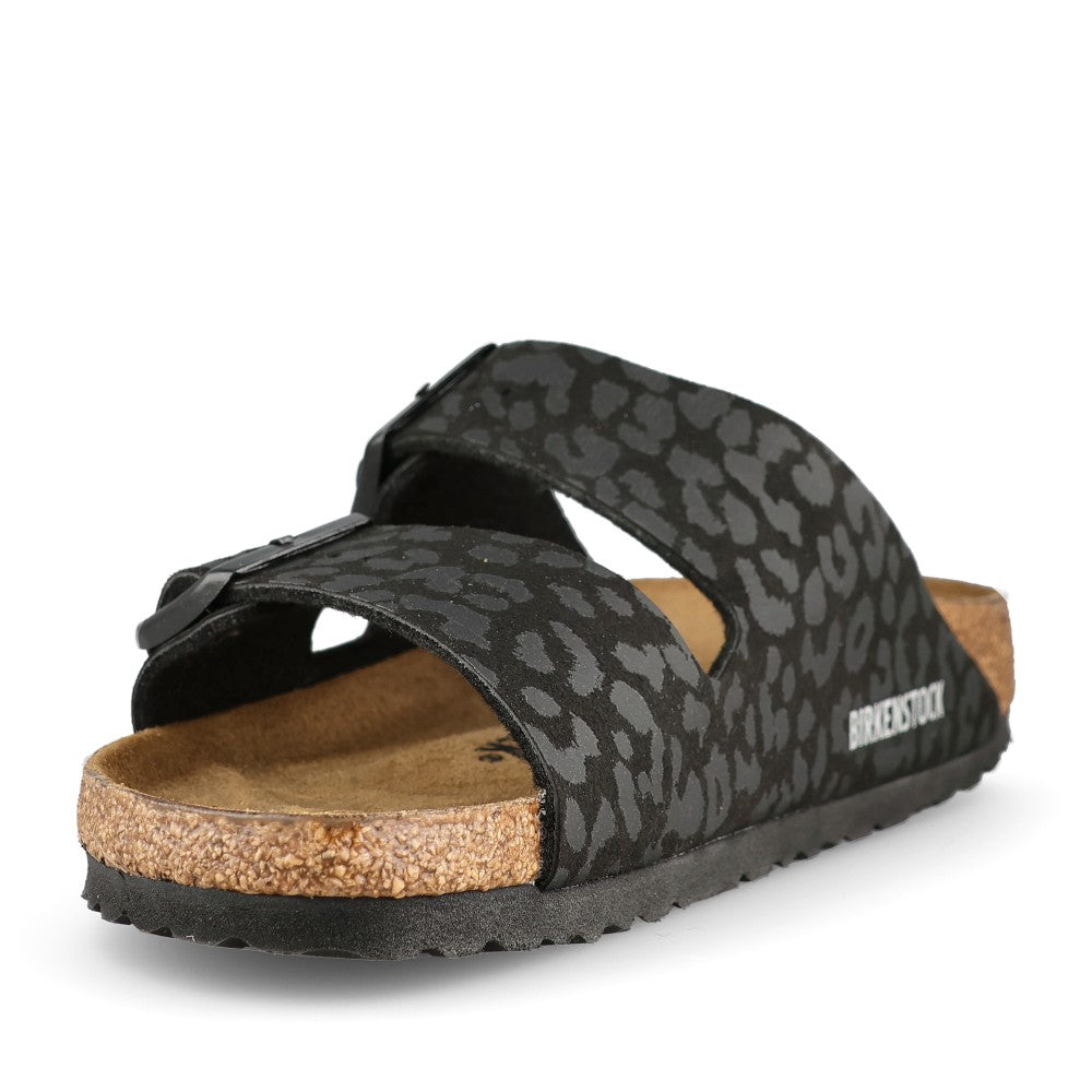 Ladies 1031605 Naples Wrapped Suede Moccasin In Leopard
