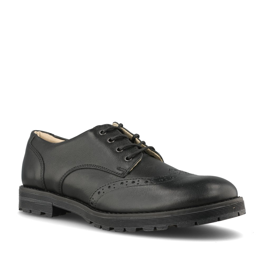 Girls Charlie G4130080 Leather Brogue In Blk Leather