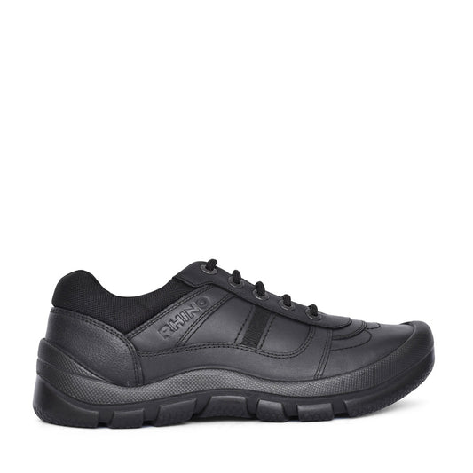 Boys Sherman Leather Velcro Shoe In Kids G Fit