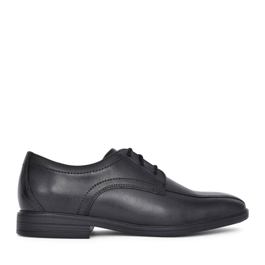 Boys Jonwin Loop Y Leather Laced Shoe In Kids F Fit