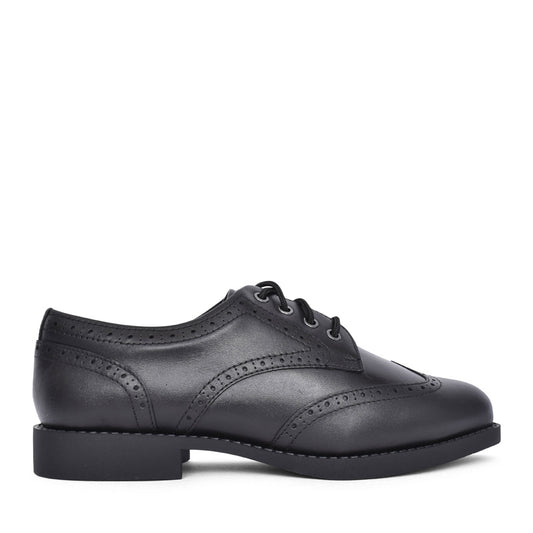 Girls Tapa Pure Y Leather Brogue In Kids G Fit