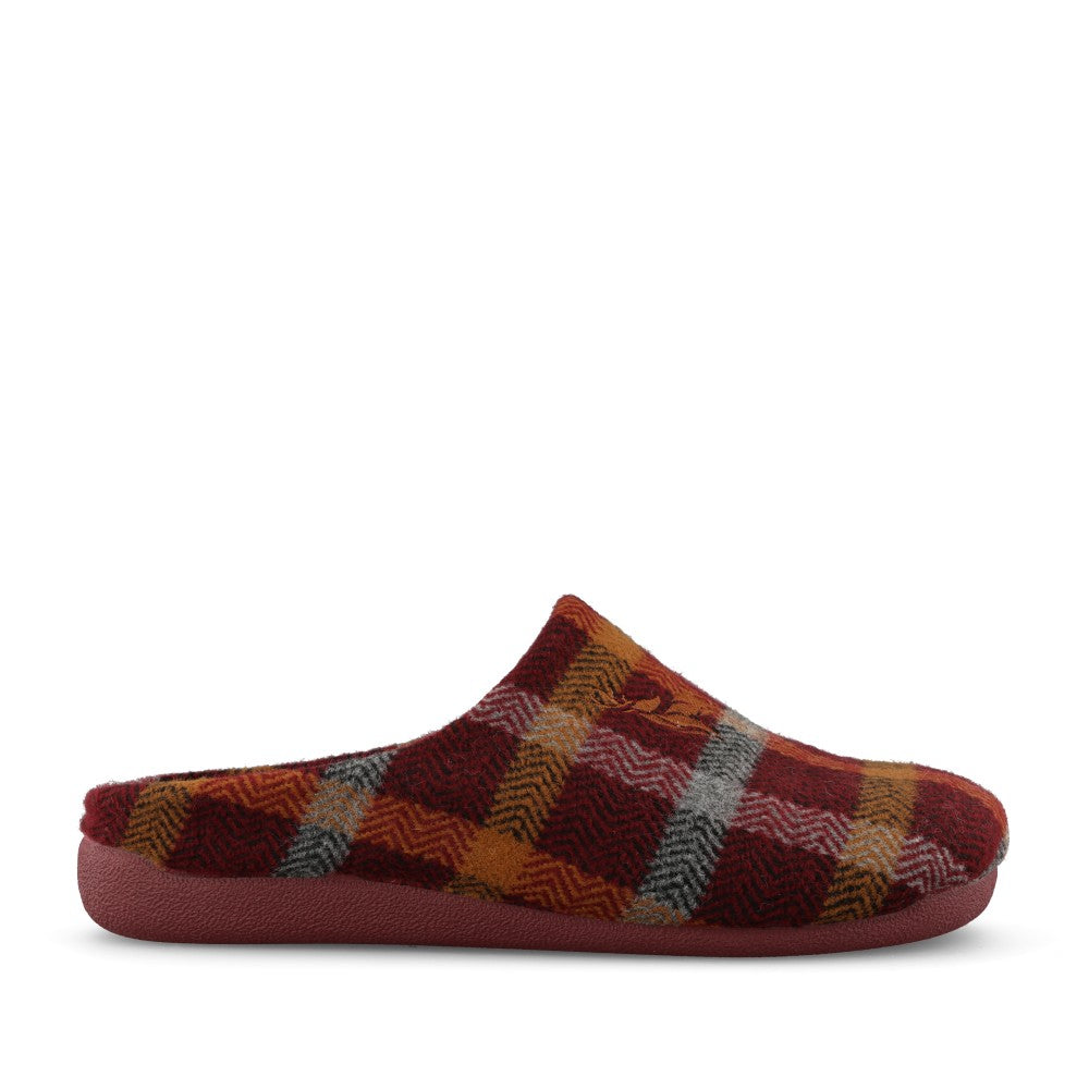 Lotus Mens Luis UMH062 Slipper In Burgundy