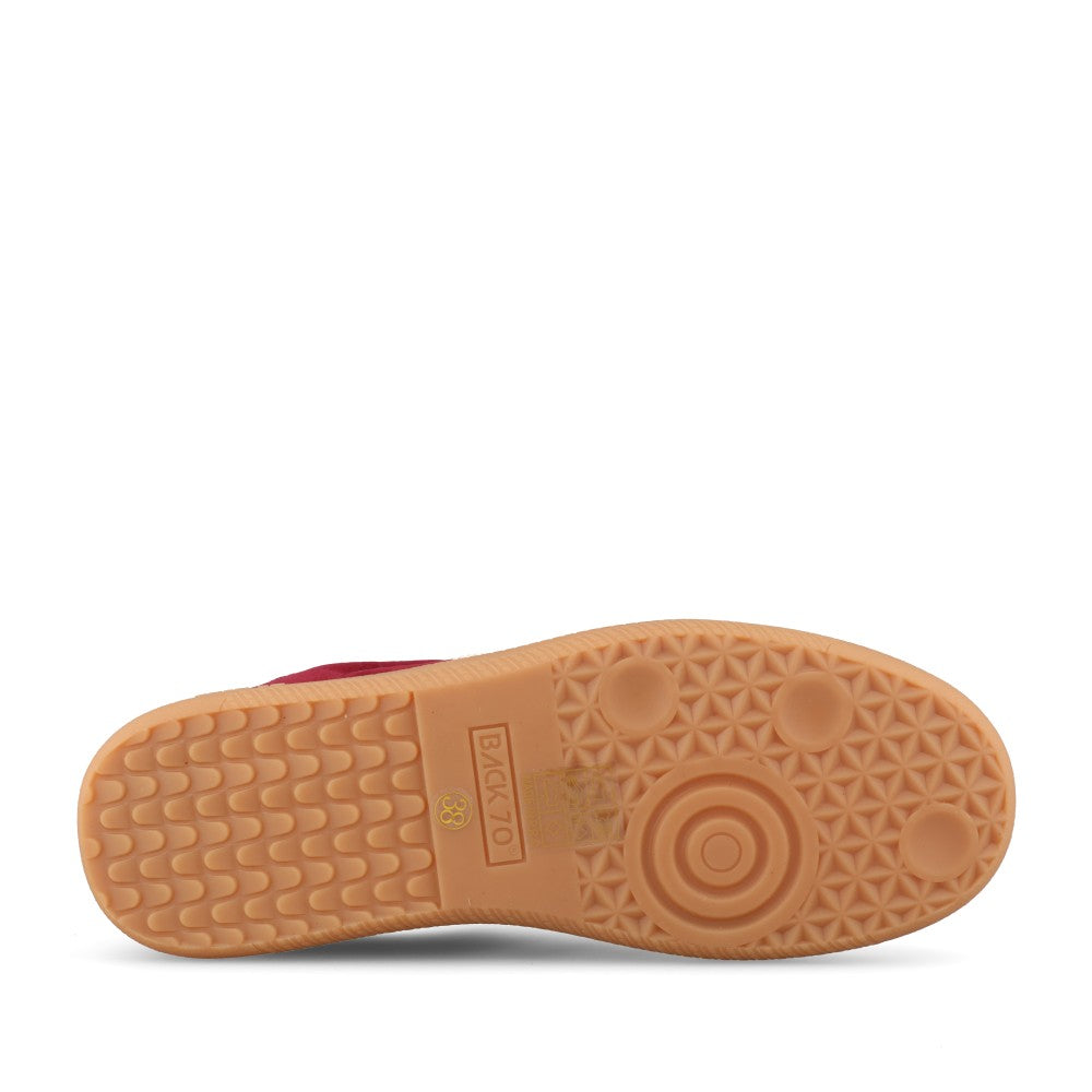 Back 70 Ladies Cloud FW26-T103 Trainer In Wine
