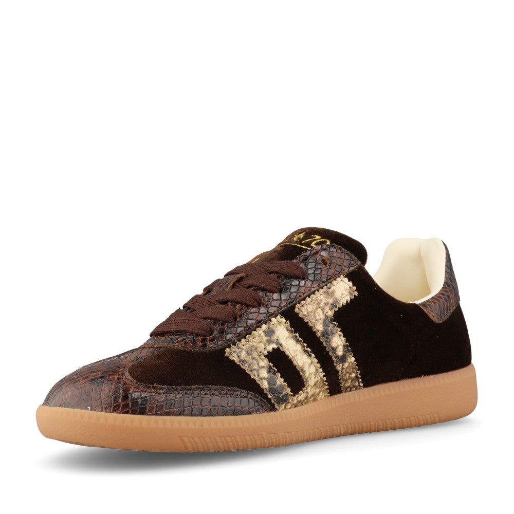 Back 70 Ladies Cloud FW26-V101 Trainer In Coffee