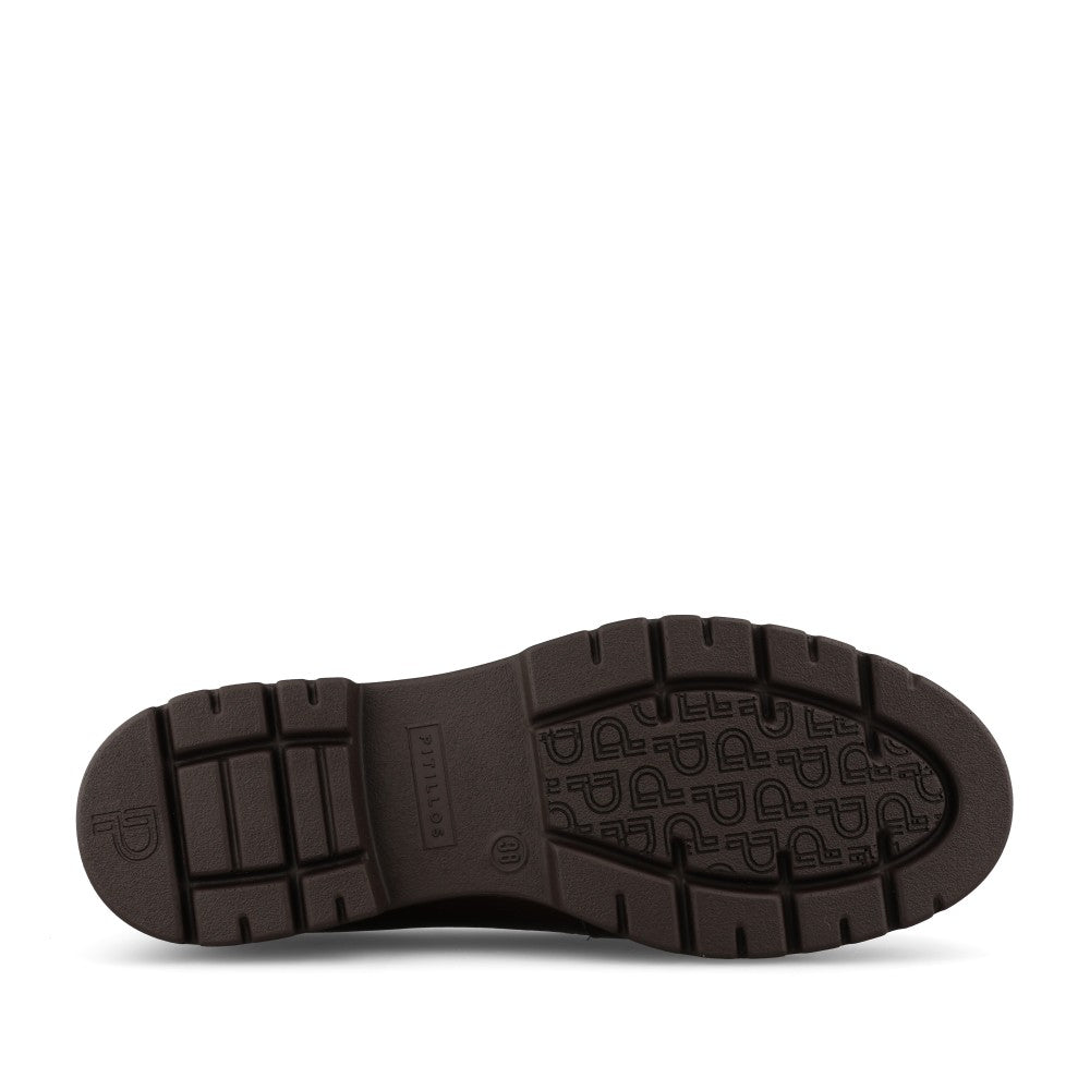 Pitillos Ladies 11576 Shoe In Dark Brown