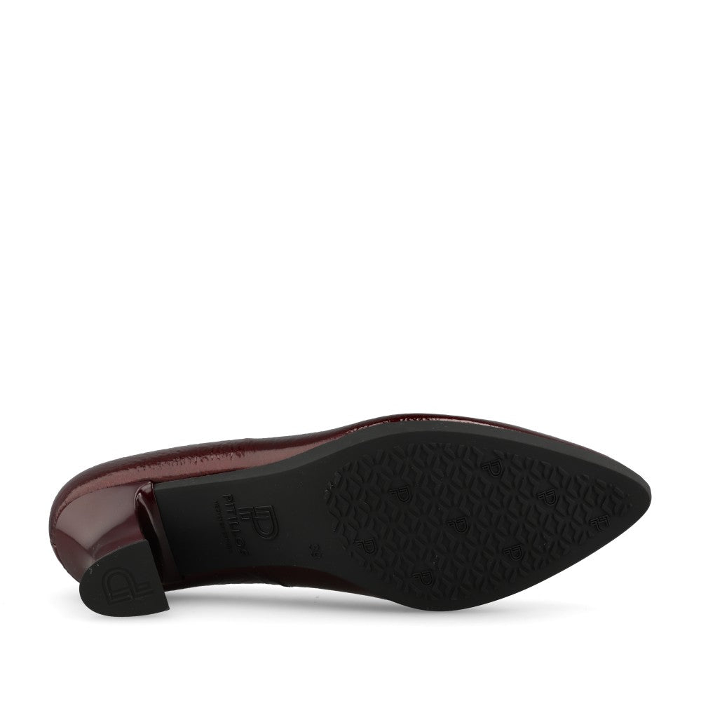 Pitillos Ladies 11681 Shoe In Burgandy