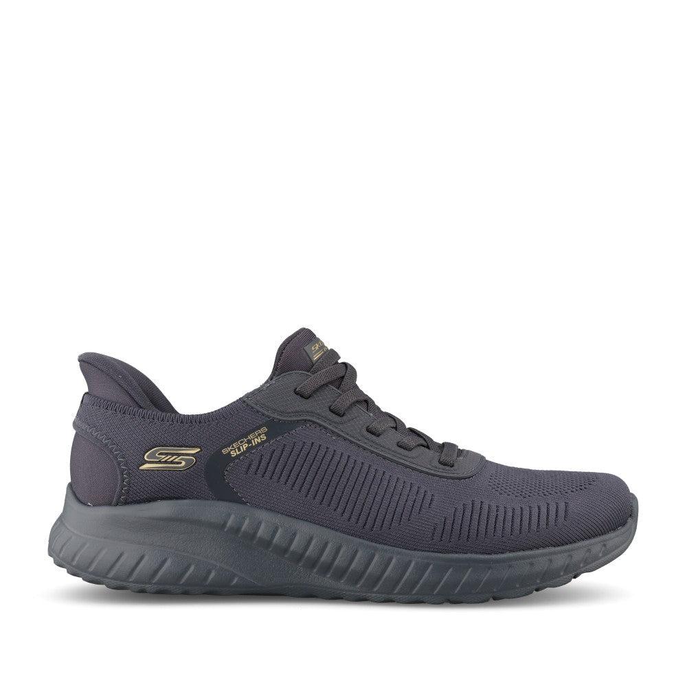 Skechers Ladies 117497 Bobs Sport Squad Chaos Trainer In Navy