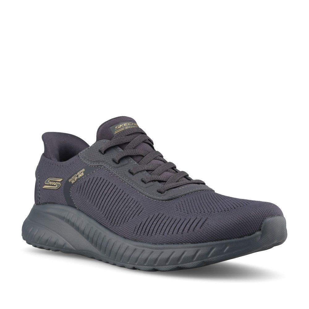 Skechers Ladies 117497 Bobs Sport Squad Chaos Trainer In Navy