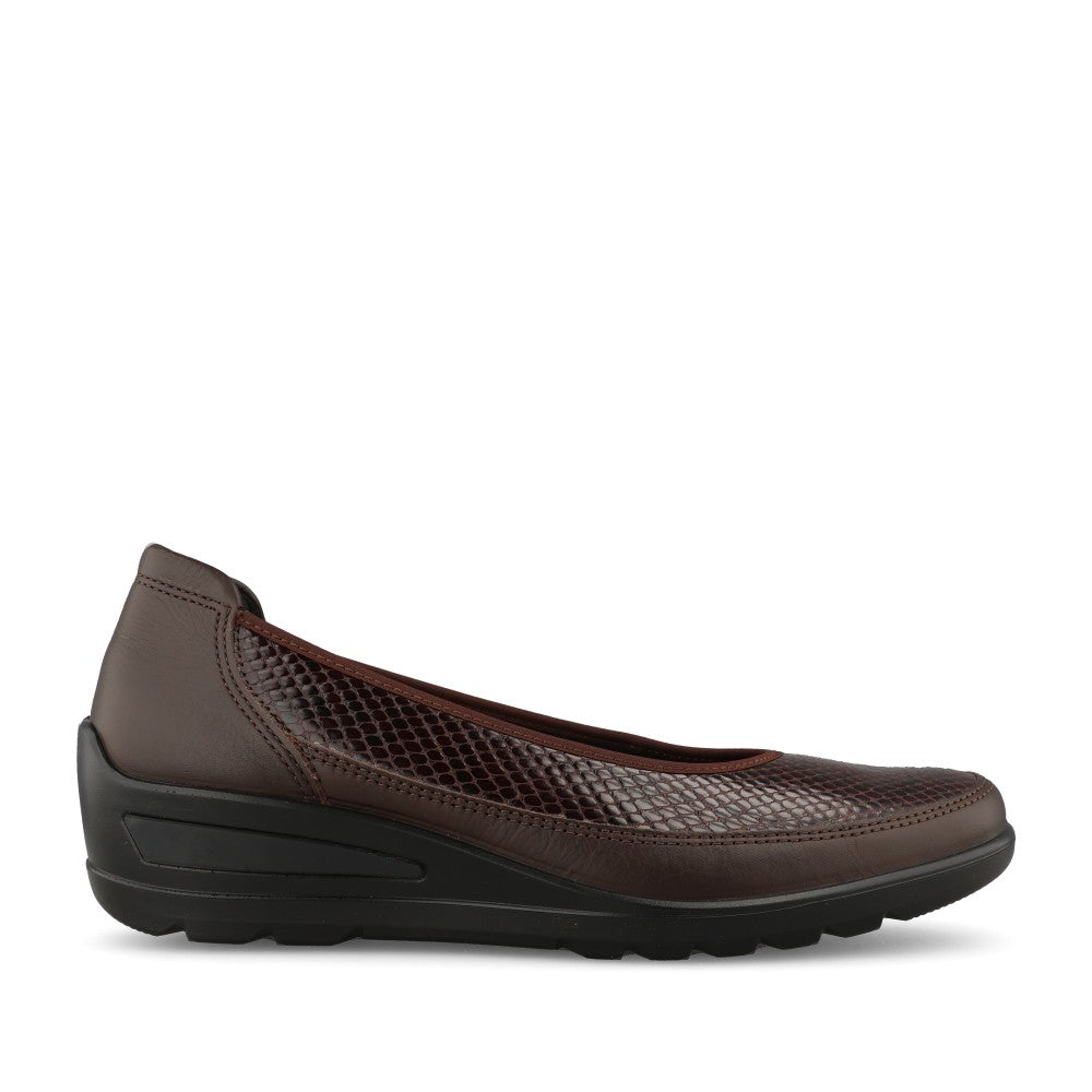 ARA Ladies Zurich 12-50664 Shoe In Dark Brown