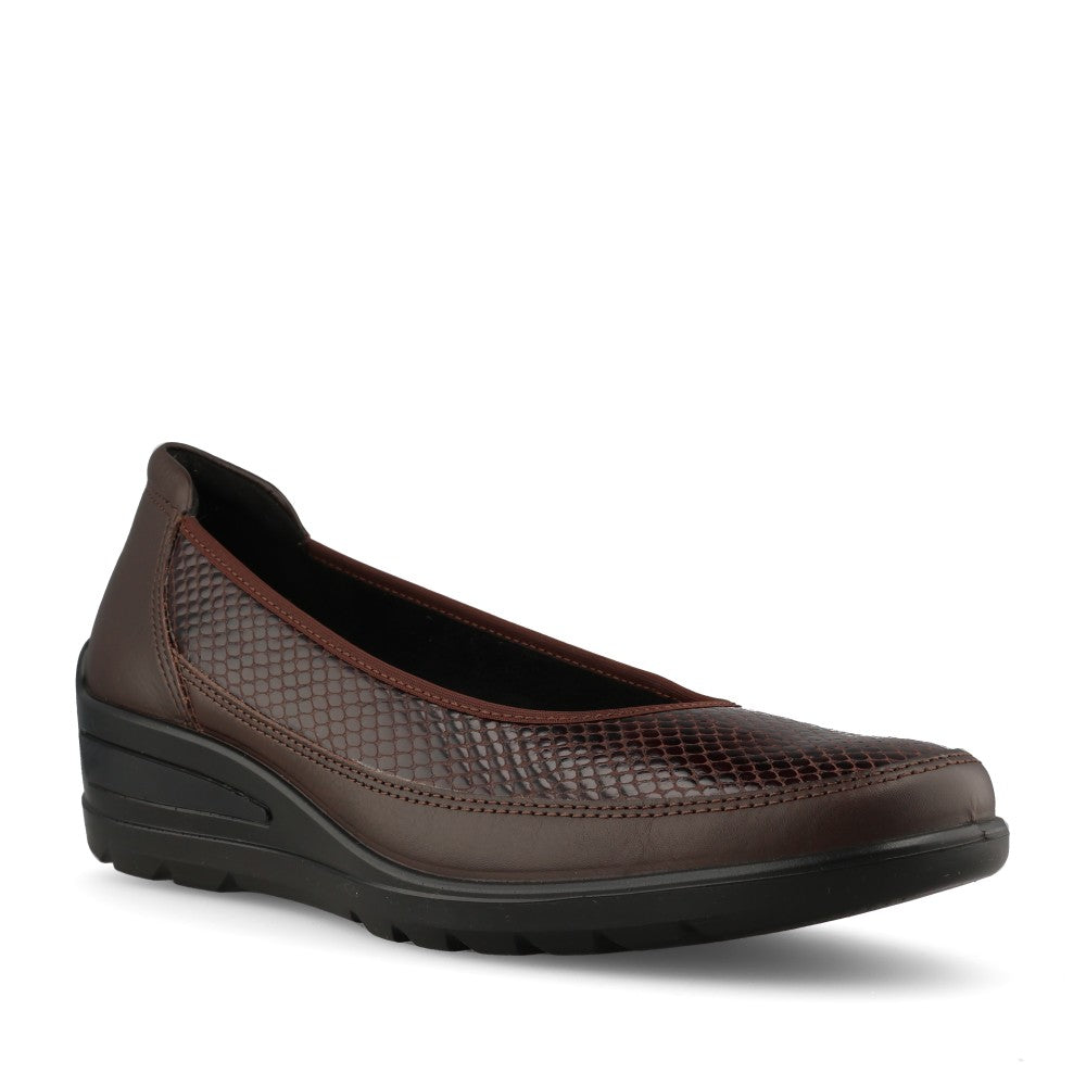 ARA Ladies Zurich 12-50664 Shoe In Dark Brown