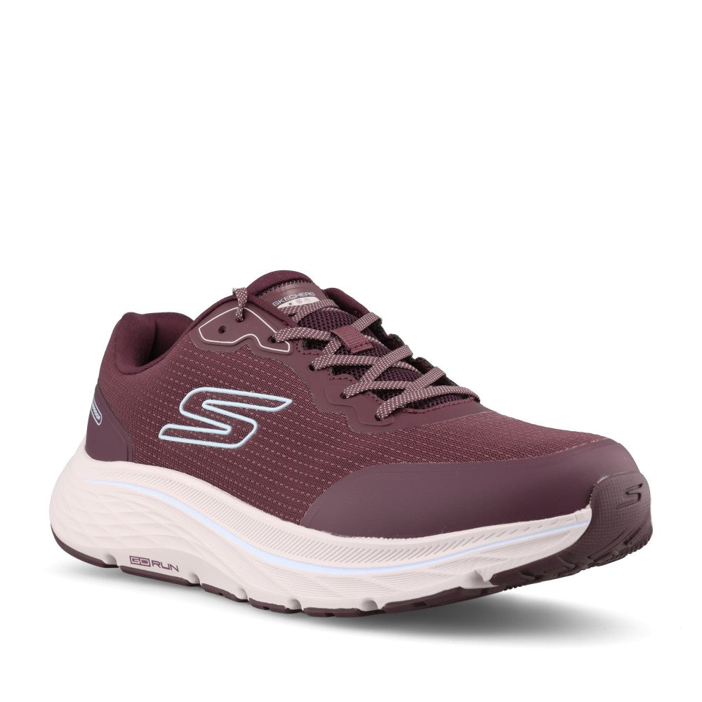 Skechers Ladies 129056 Go Run Consistent 3 Streamhaven Trainer In Burgundy