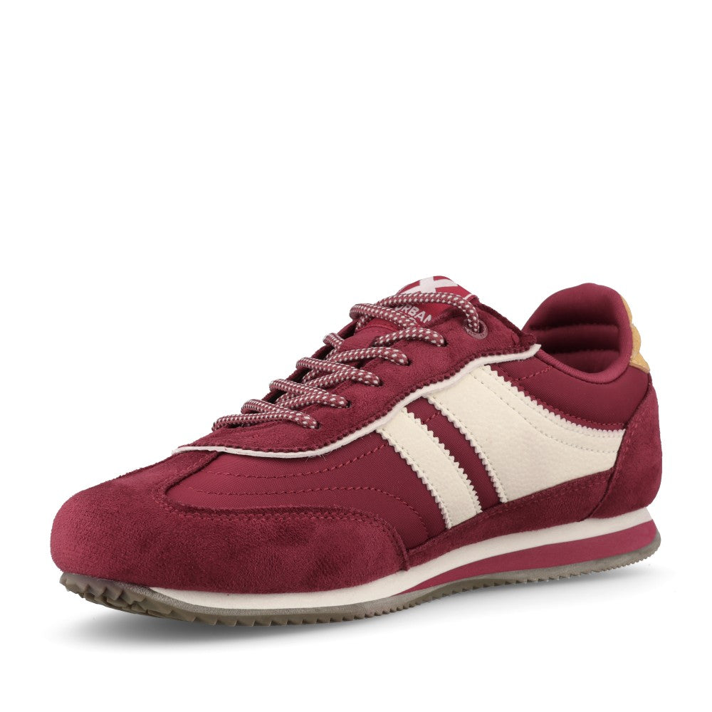 XTI Ladies 146118 Trainer In Burgundy