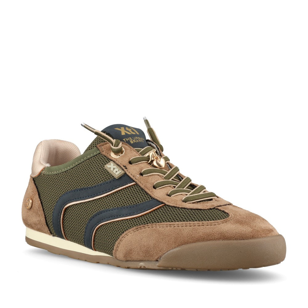 XTI Ladies 146156 Trainer In Khaki