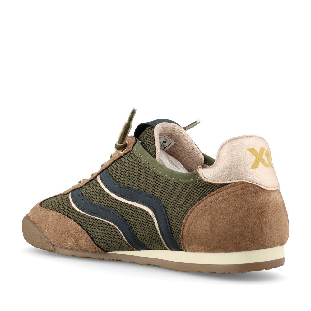 XTI Ladies 146156 Trainer In Khaki