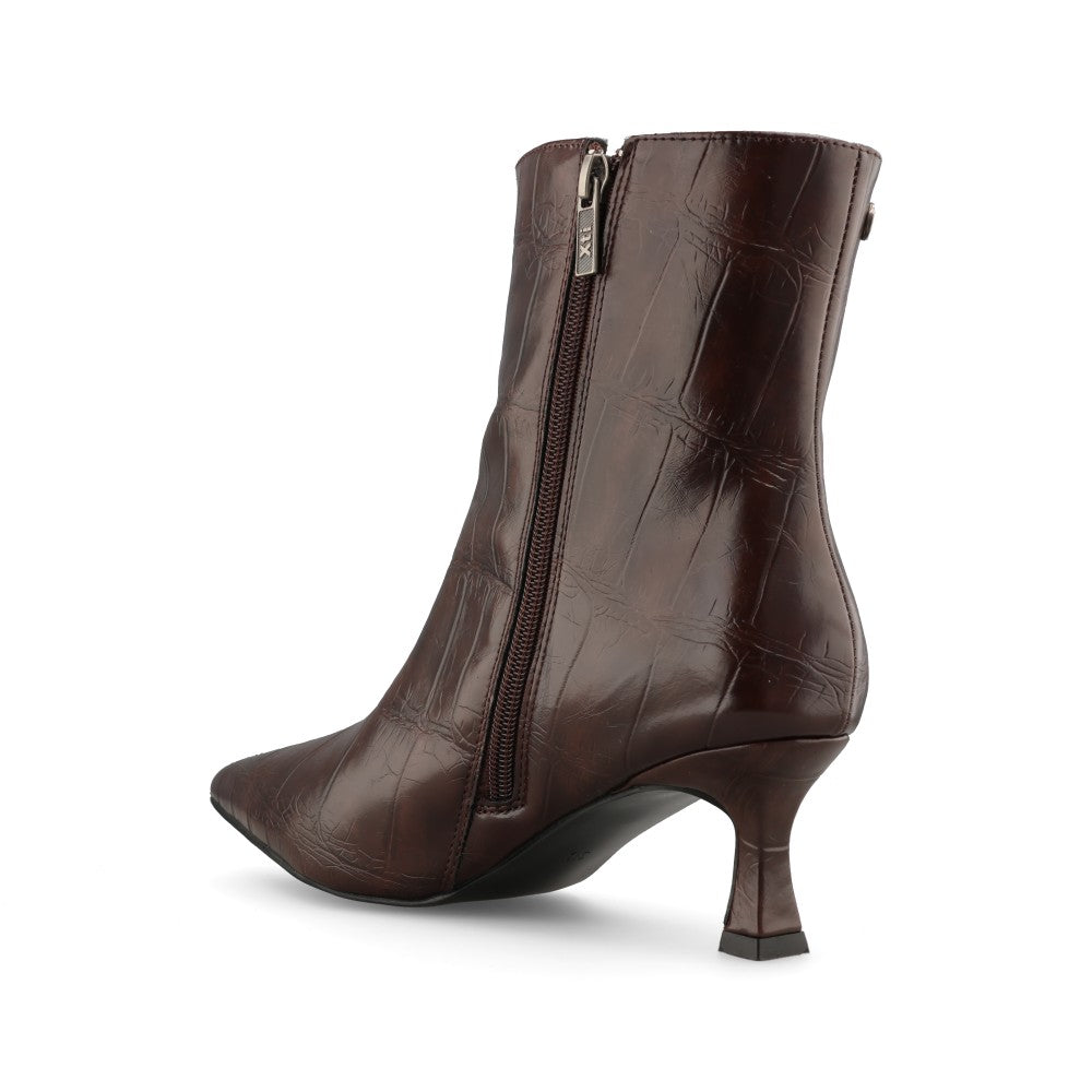 XTI Ladies 146218 Ankle Boot In Brown