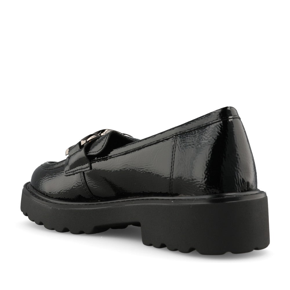 XTI Ladies 146258 Loafer In Black Patent