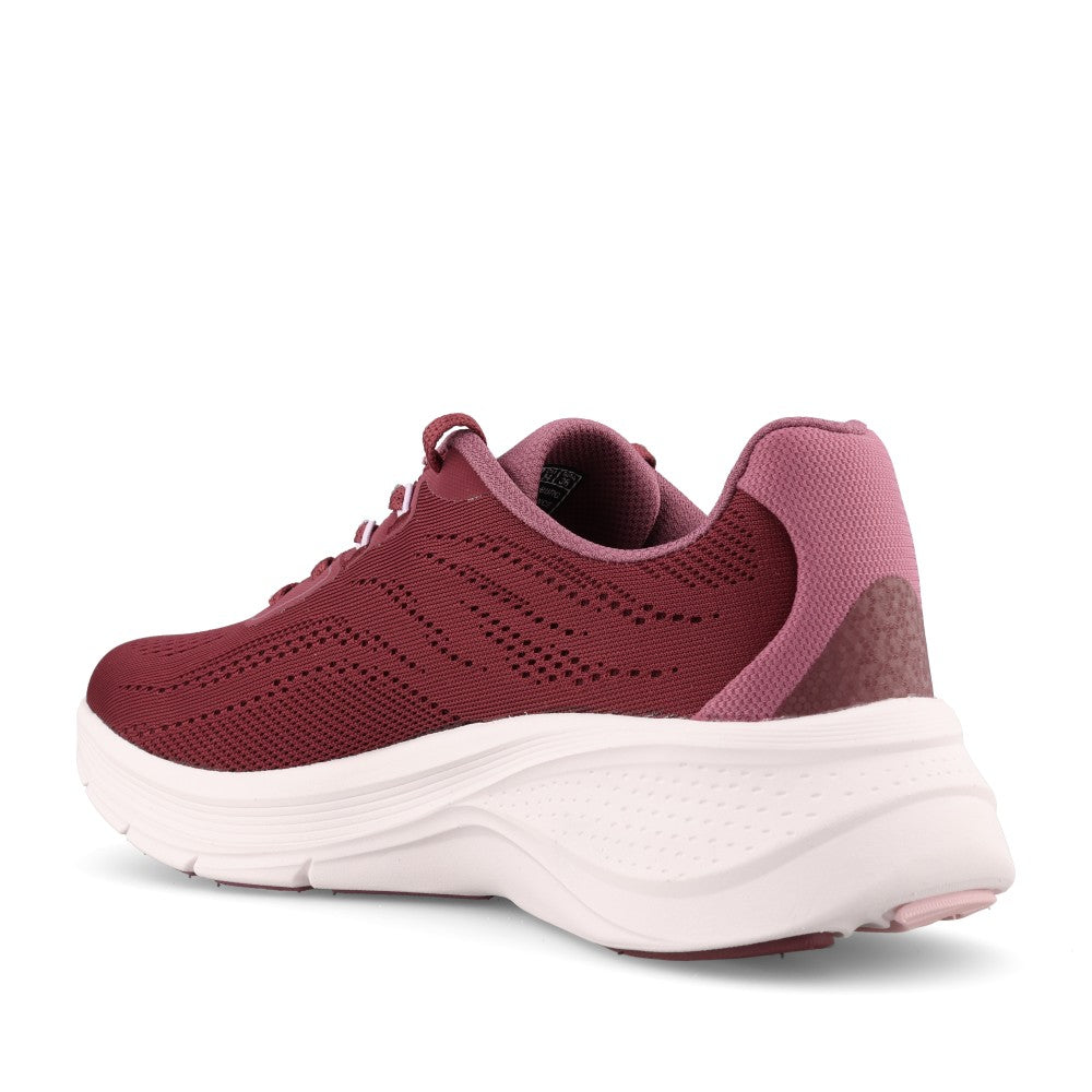 Skechers Ladies 150884 Arch Fit 3.0 Easy Flow Trainer In Burgundy
