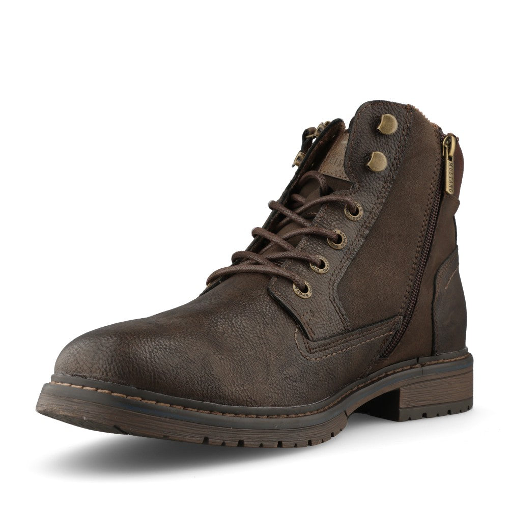 Mustang Mens 15M0031006 Ankle Boot In Mocha