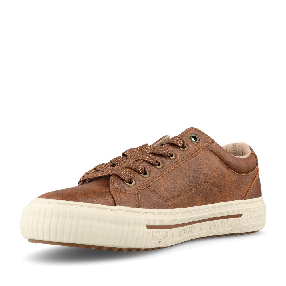 Mustang Ladies 15M0112011 Trainer In Tan