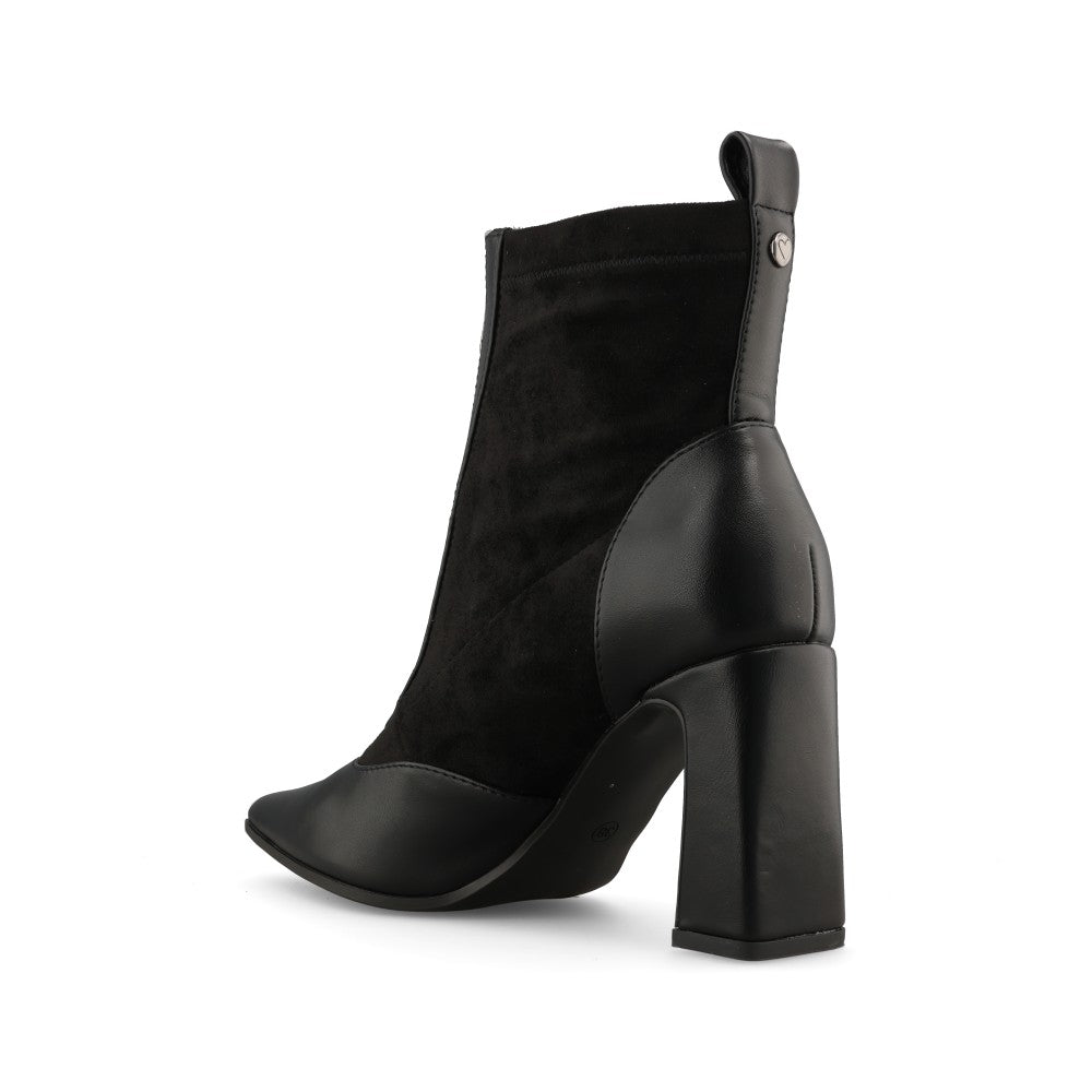 Marco Tozzi Ladies 2-25334 High Heel Ankle Boot in Black