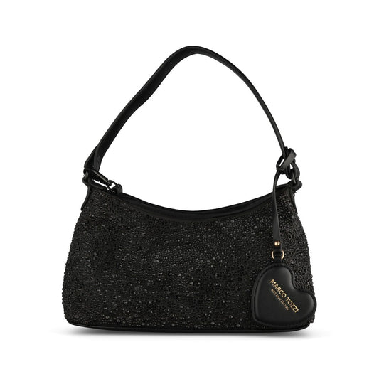 Marco Tozzi Ladies 2-61012 Ladies Glitter Handbag in Black