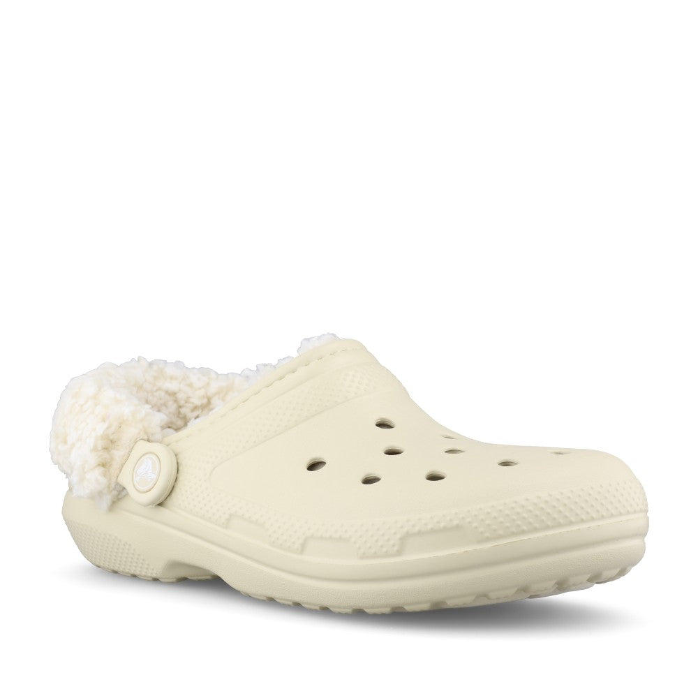 Unisex Crocs Classic Fleece Lined Clog 211396-2Y2 in Bone