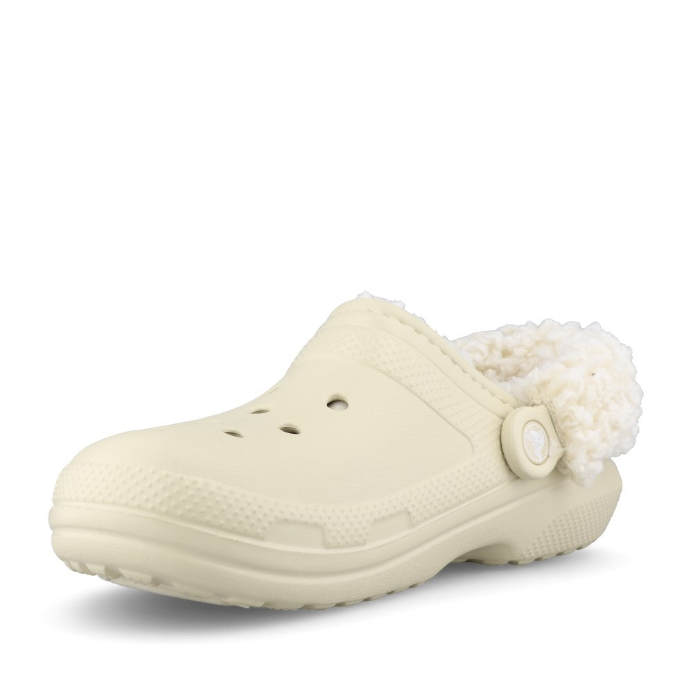 Unisex Crocs Classic Fleece Lined Clog 211396-2Y2 in Bone