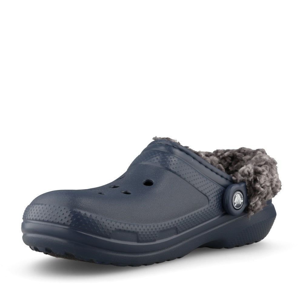 Unisex Crocs Classic Fleece Lined Clog 211396-410 in Navy