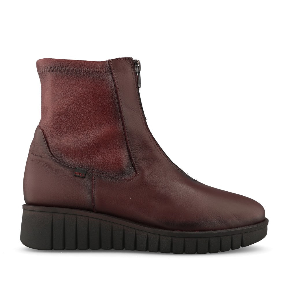 Pepe Saenz Ladies 21651 Ankle In Burgundy