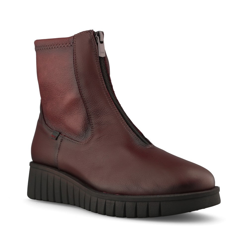 Pepe Saenz Ladies 21651 Ankle In Burgundy