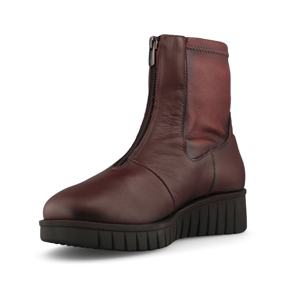 Pepe Saenz Ladies 21651 Ankle In Burgundy