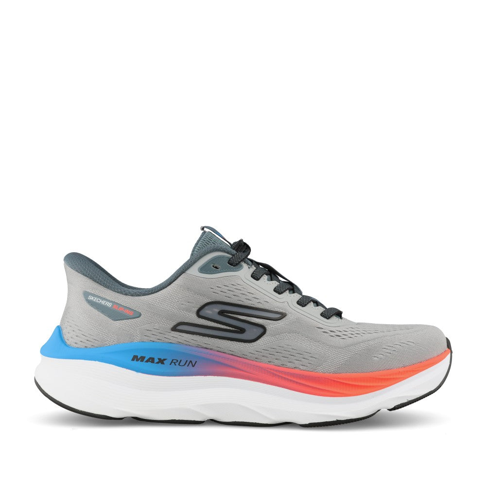 Skechers Mens 221000 Max Run Trainer In Grey Multi