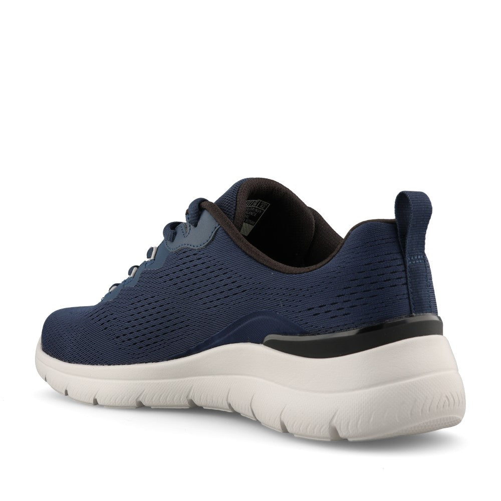 Skechers Mens 233178 Arch Fit Summits Kravel Trainer In Navy