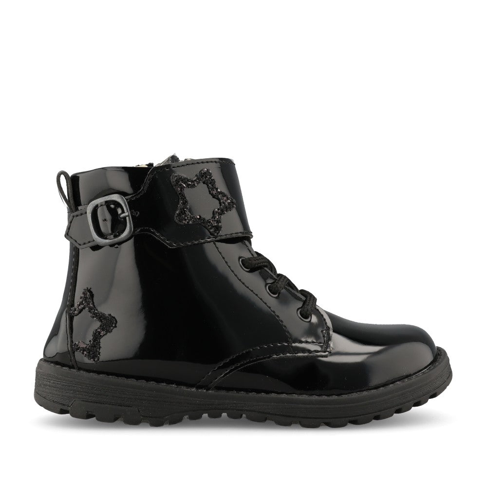 Primigi Girls 2413300 Ankle Boot In Black Patent