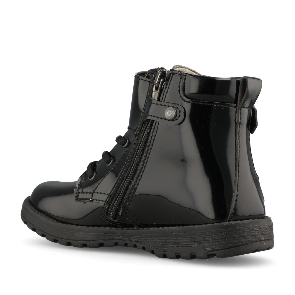 Primigi Girls 2413300 Ankle Boot In Black Patent