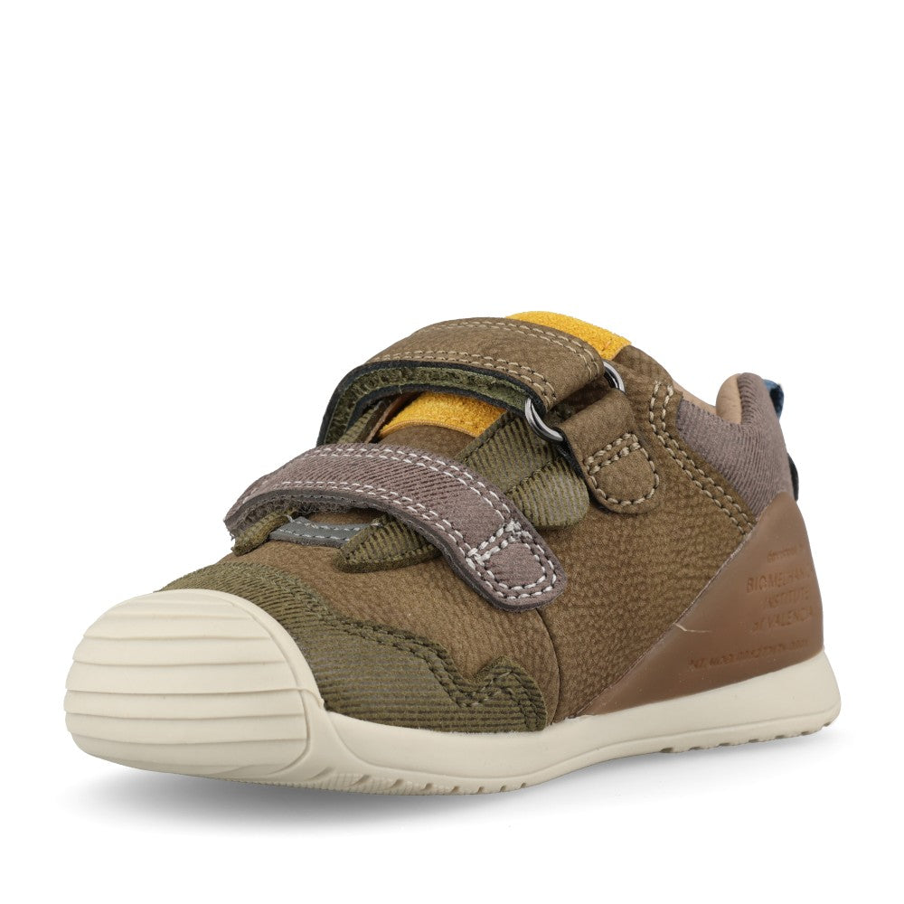 Biomecanics Boys 261123-B788 Shoe In Brown Multi