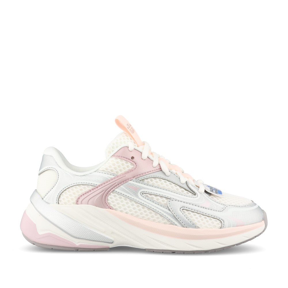 Girls 303697l S2k Trainer In Off White and Metalic