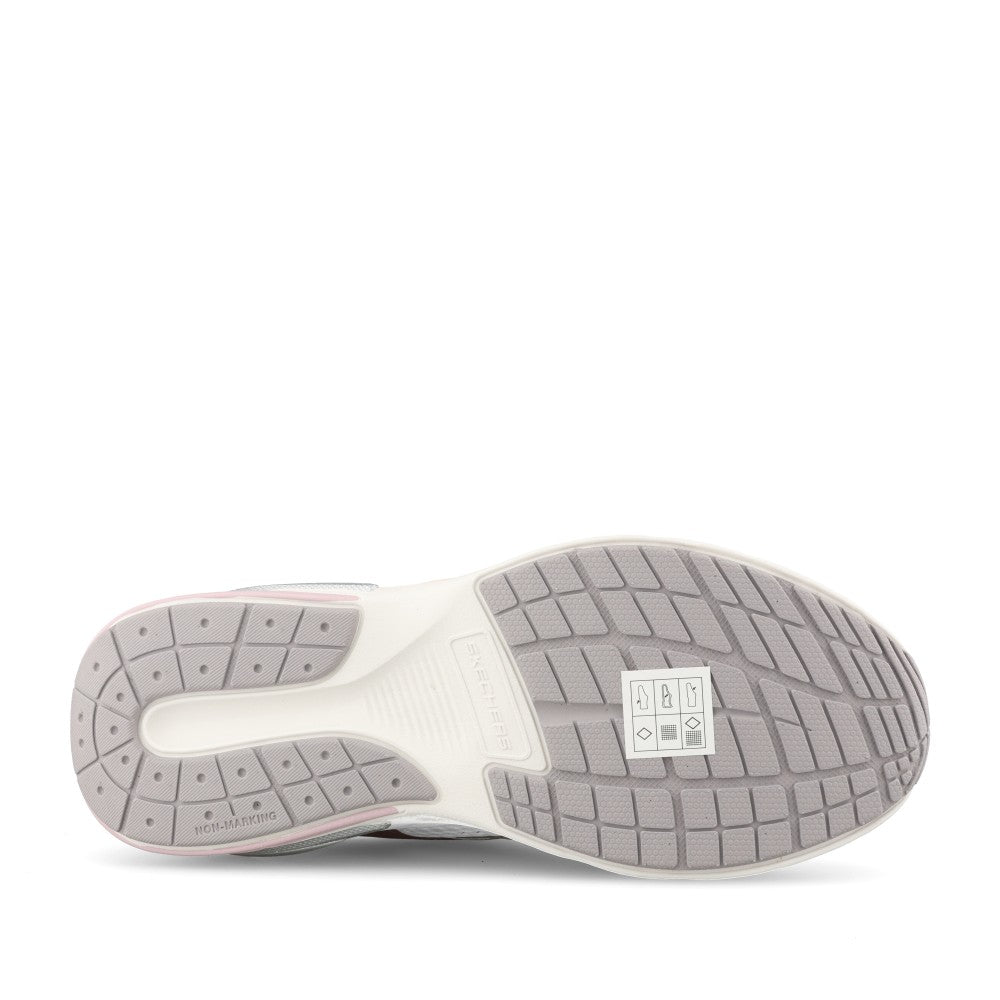 Girls 303697l S2k Trainer In Off White and Metalic