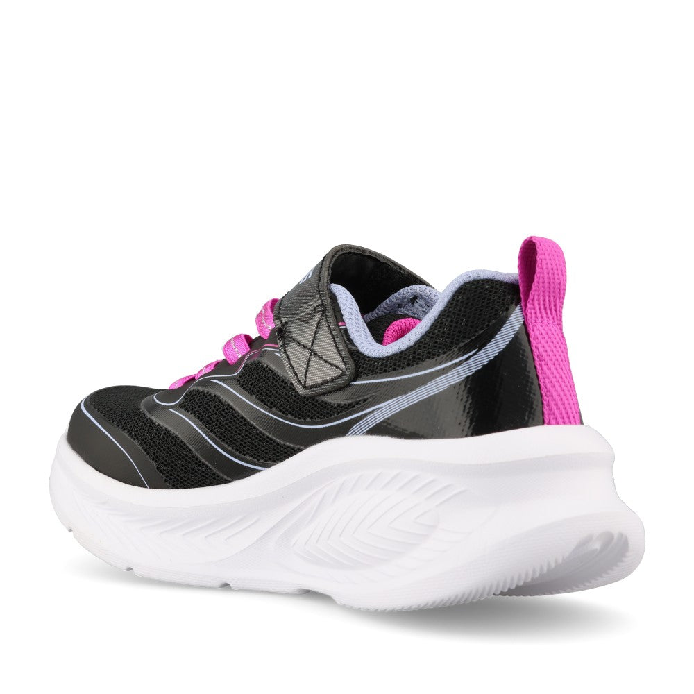 Skechers Girls 303737LC S-Lights Cosmic Glow 2.0 Trainer In Black