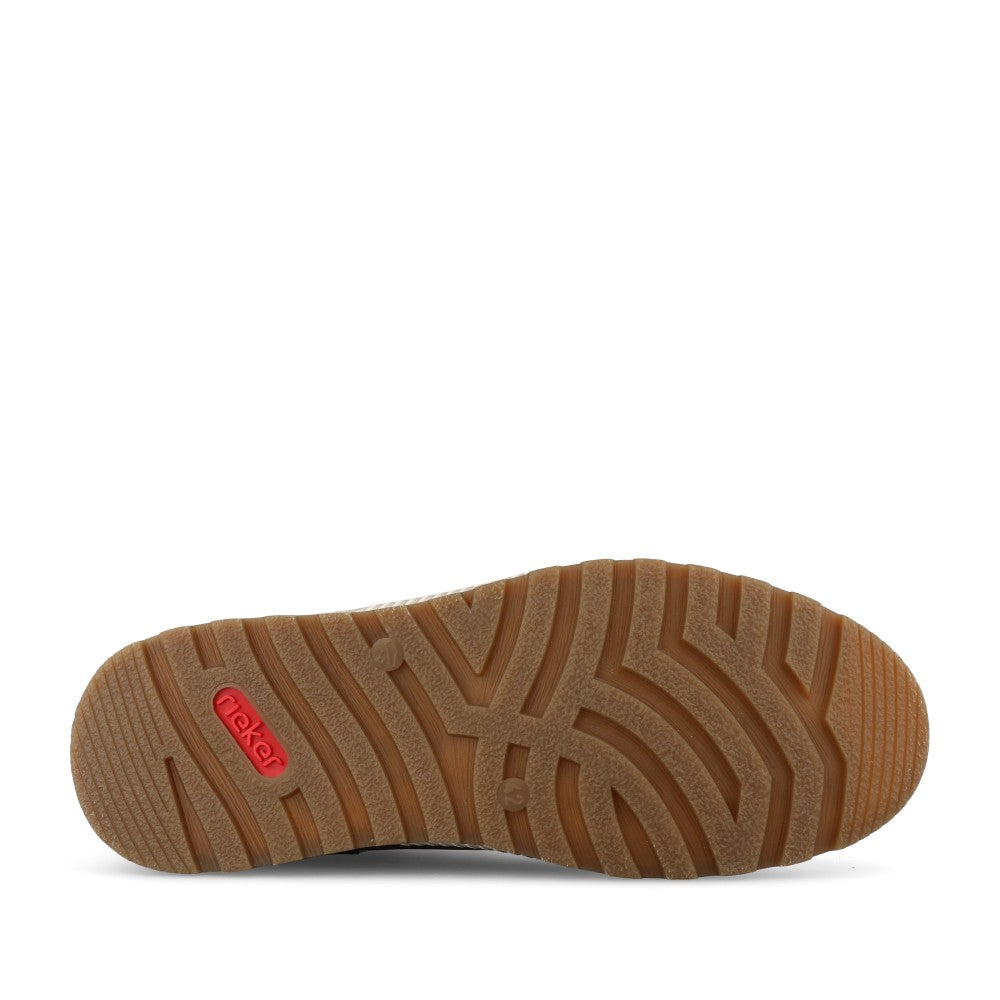 Rieker Mens 37050-23 Lace Shoe In Brown